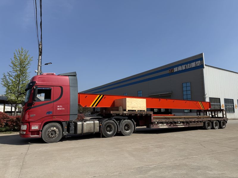 歐式單梁起重機 HD10t-16m 制作完成 裝車發出